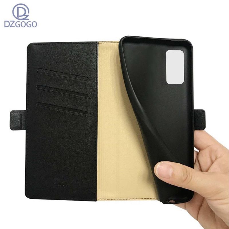 Etui Folio Samsung Galaxy S20 Plus / S20 Plus 5G Czerwony Czarny Dzgogo