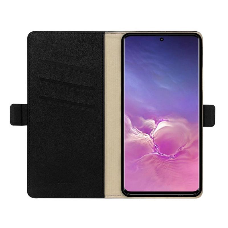 Etui Folio Samsung Galaxy S20 Plus / S20 Plus 5G Czerwony Czarny Dzgogo