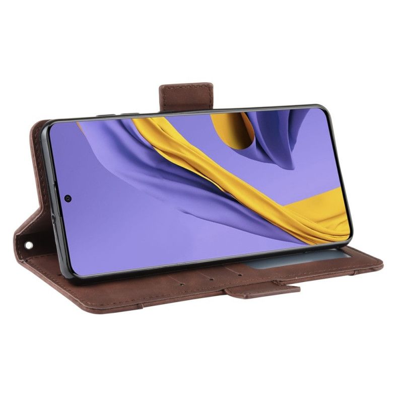 Etui Folio Samsung Galaxy S20 Plus / S20 Plus 5G Czerwony Czarny Multikarty Etui Ochronne