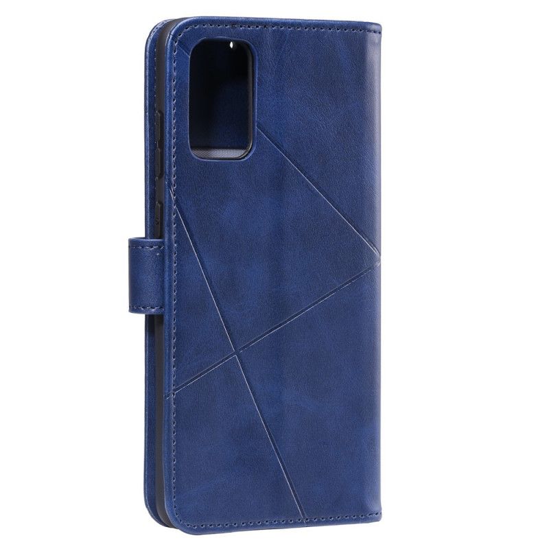 Etui Folio Samsung Galaxy S20 Plus / S20 Plus 5G Czerwony Diamentowa Imitacja Skóry Etui Ochronne