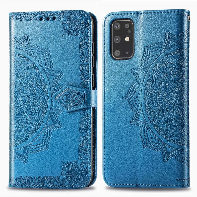 Etui Folio Samsung Galaxy S20 Plus / S20 Plus 5G Szary Czarny Mandala W Średnim Wieku