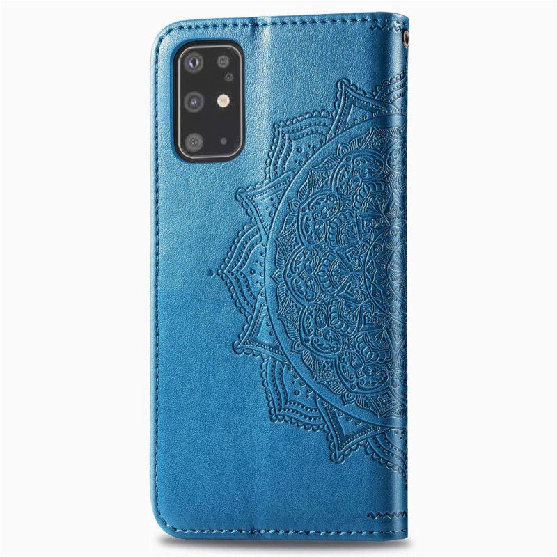 Etui Folio Samsung Galaxy S20 Plus / S20 Plus 5G Szary Czarny Mandala W Średnim Wieku