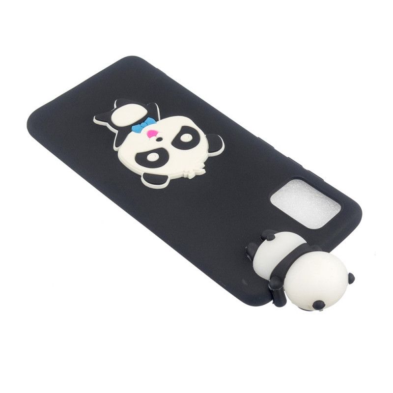 Etui Samsung Galaxy S20 Plus / S20 Plus 5G Czerwony Dlaczego Nie 3D Panda Etui Ochronne