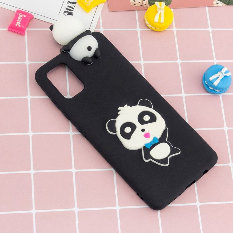 Etui Samsung Galaxy S20 Plus / S20 Plus 5G Czerwony Dlaczego Nie 3D Panda Etui Ochronne