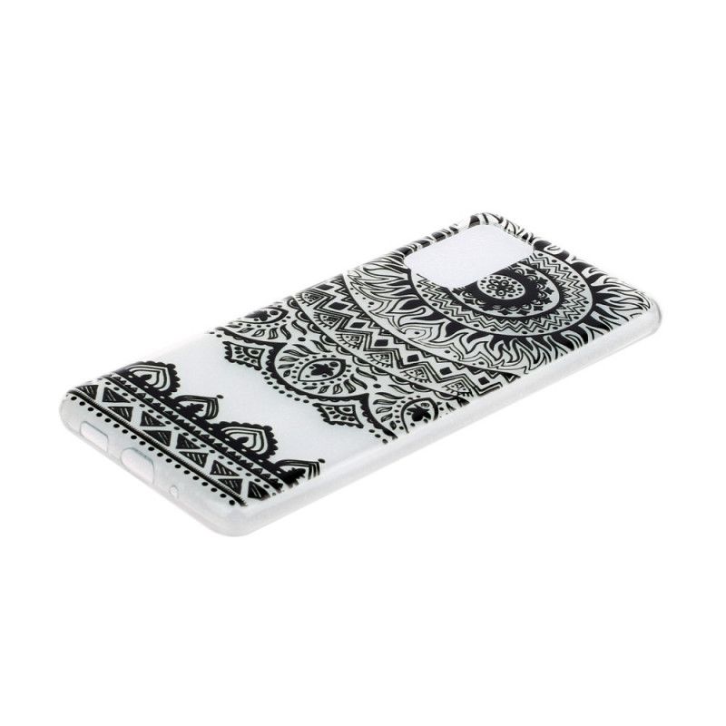 Etui Samsung Galaxy S20 Plus / S20 Plus 5G Przezroczysta Mandala Kwiatowa Etui Ochronne