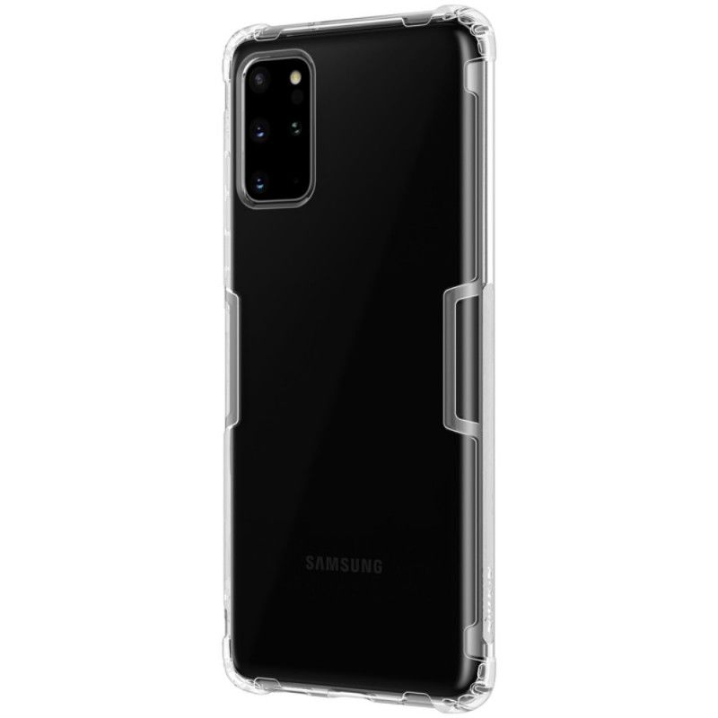 Etui Samsung Galaxy S20 Plus / S20 Plus 5G Szary Biały Naturalny Przezroczysty Nillkin