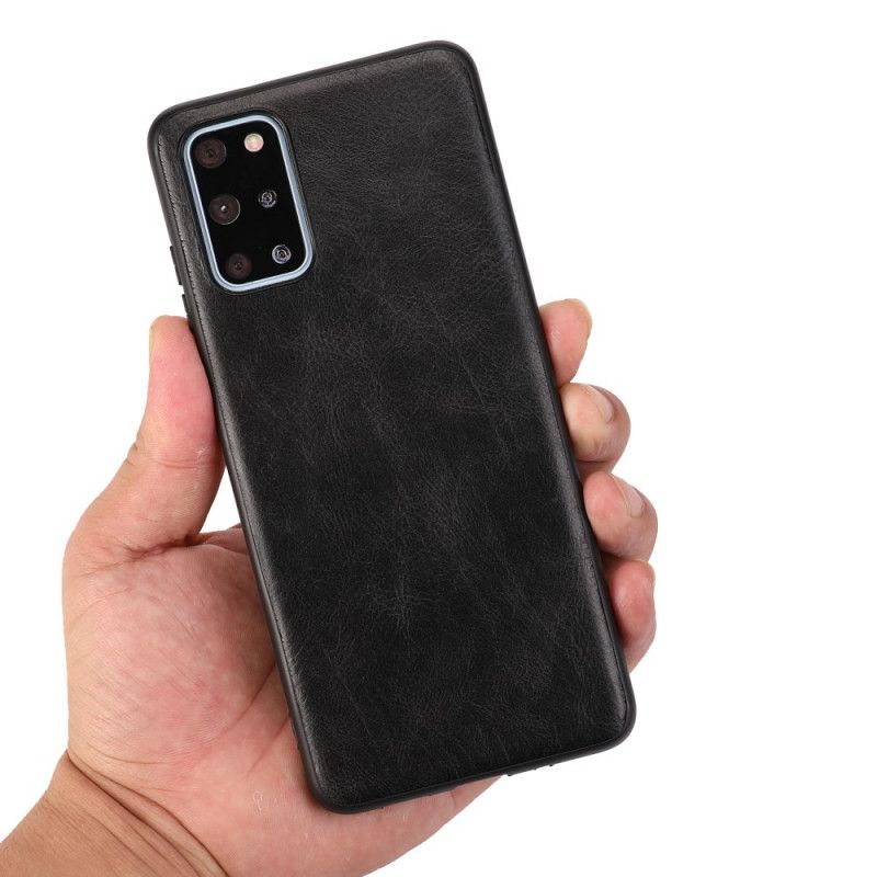 Etui Samsung Galaxy S20 Plus / S20 Plus 5G Szary Czarny Styl Skóry