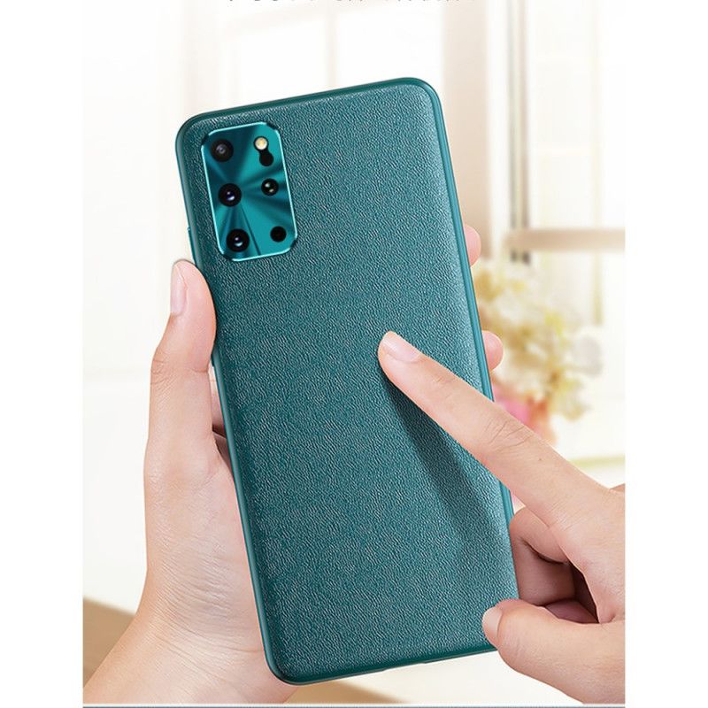 Etui Samsung Galaxy S20 Plus / S20 Plus 5G Zielony Czarny Kolor Skóry W Stylu