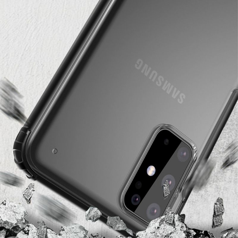 Futerały Samsung Galaxy S20 Plus / S20 Plus 5G Czerwony Czarny Etui na Telefon Splot Z Kolorowymi Brzegami