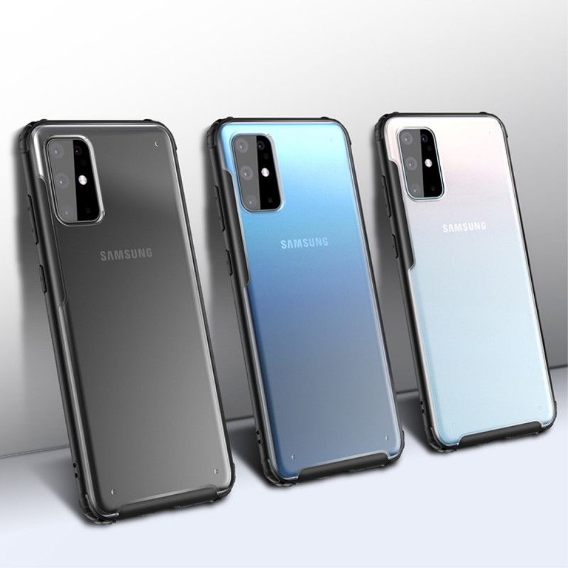 Futerały Samsung Galaxy S20 Plus / S20 Plus 5G Czerwony Czarny Etui na Telefon Splot Z Kolorowymi Brzegami