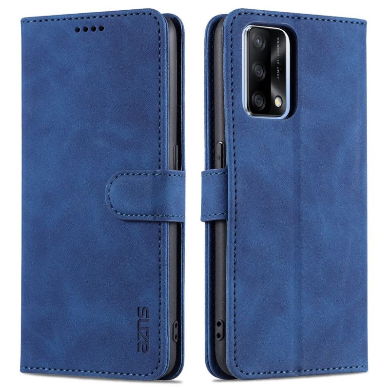 Etui Folio Do Oppo A74 4g Azns Efekt Skóry