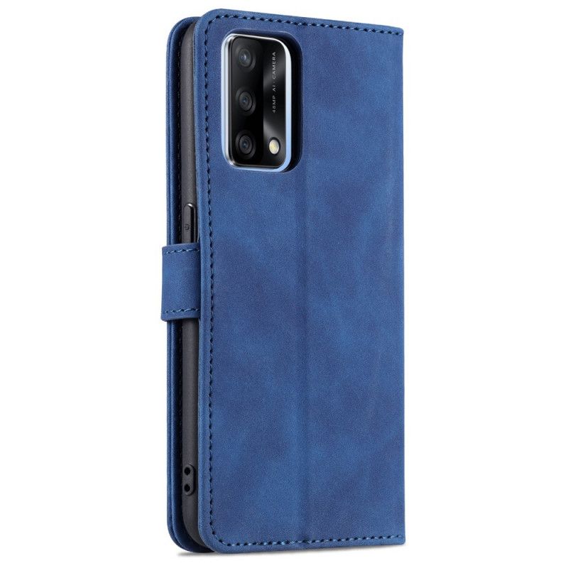 Etui Folio Do Oppo A74 4g Azns Efekt Skóry