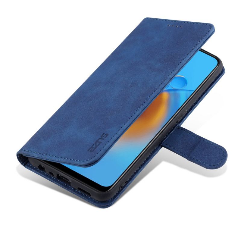 Etui Folio Do Oppo A74 4g Azns Efekt Skóry