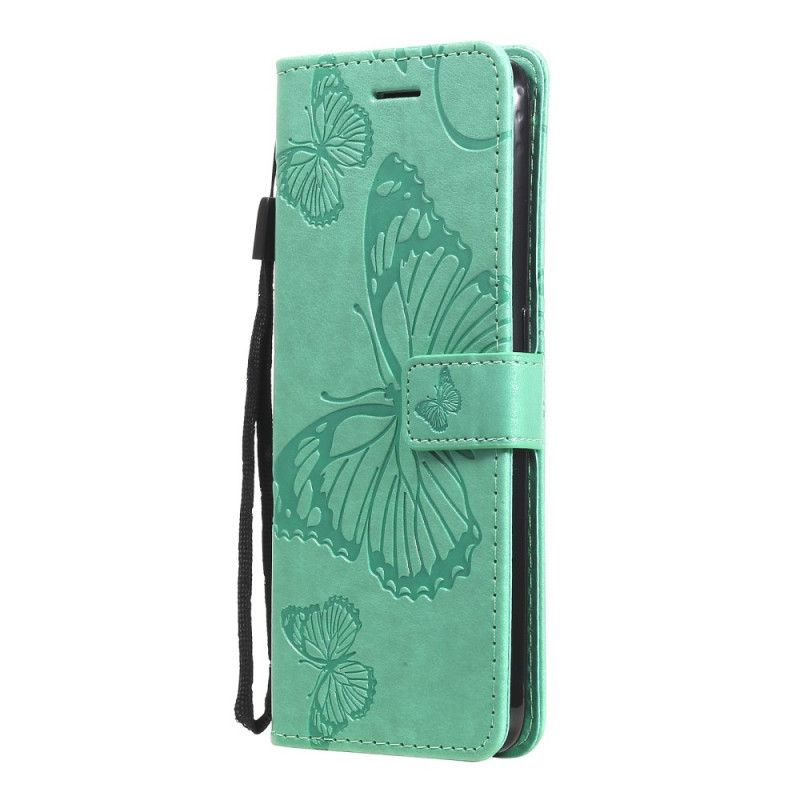 Etui Folio Do Oppo A74 4g Olbrzymie Stringi Motyle