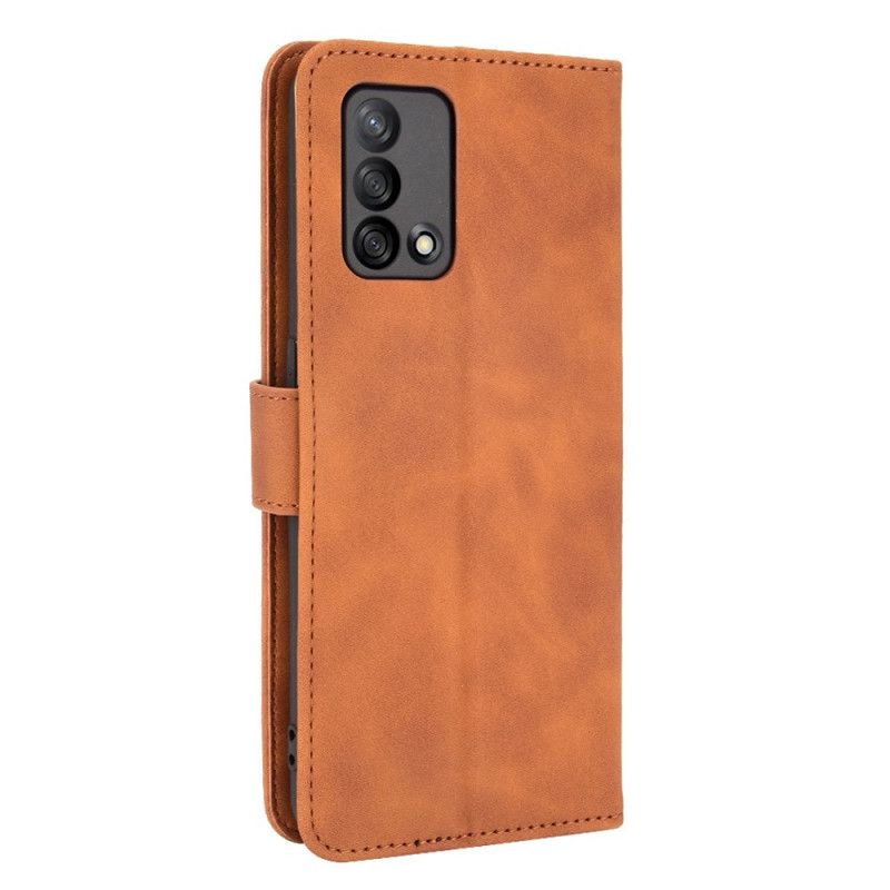 Etui Folio Oppo A74 4g Kolorowy Dotyk Skóry Etui Ochronne