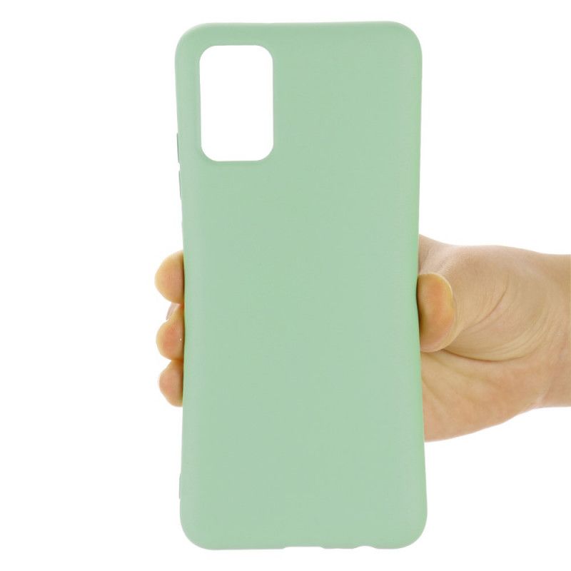 Etui Oppo A74 4g Płynny Silikon Ze Smyczą Etui Ochronne