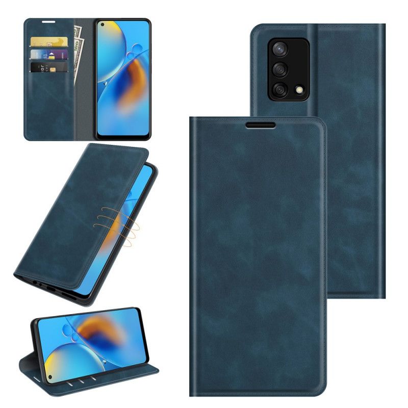 Flip Kotelot Do Oppo A74 4g Dotyk Skóry