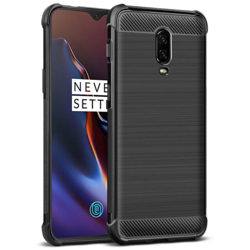 Futerały OnePlus 6T Etui na Telefon Szczotkowane Włókno Węglowe Imak Vega