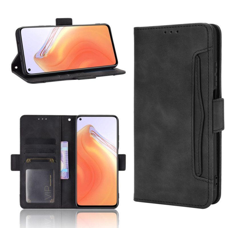 Etui Folio Xiaomi Mi 10T / 10T Pro Czerwony Czarny Multikarta Pierwszej Klasy