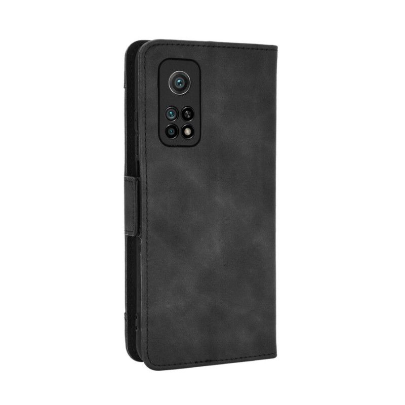 Etui Folio Xiaomi Mi 10T / 10T Pro Czerwony Czarny Multikarta Pierwszej Klasy