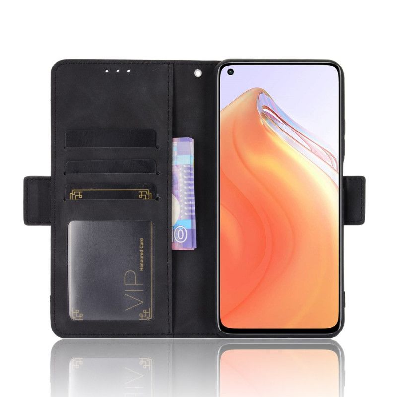 Etui Folio Xiaomi Mi 10T / 10T Pro Czerwony Czarny Multikarta Pierwszej Klasy