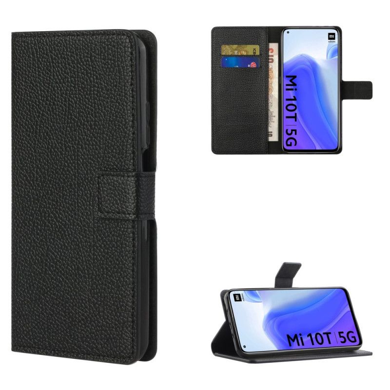 Etui Folio Xiaomi Mi 10T / 10T Pro Zwykły Liczi