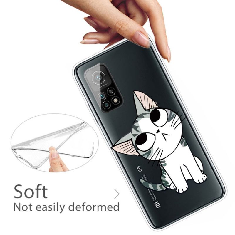 Etui Xiaomi Mi 10T / 10T Pro Obserwuj Koty Etui Ochronne