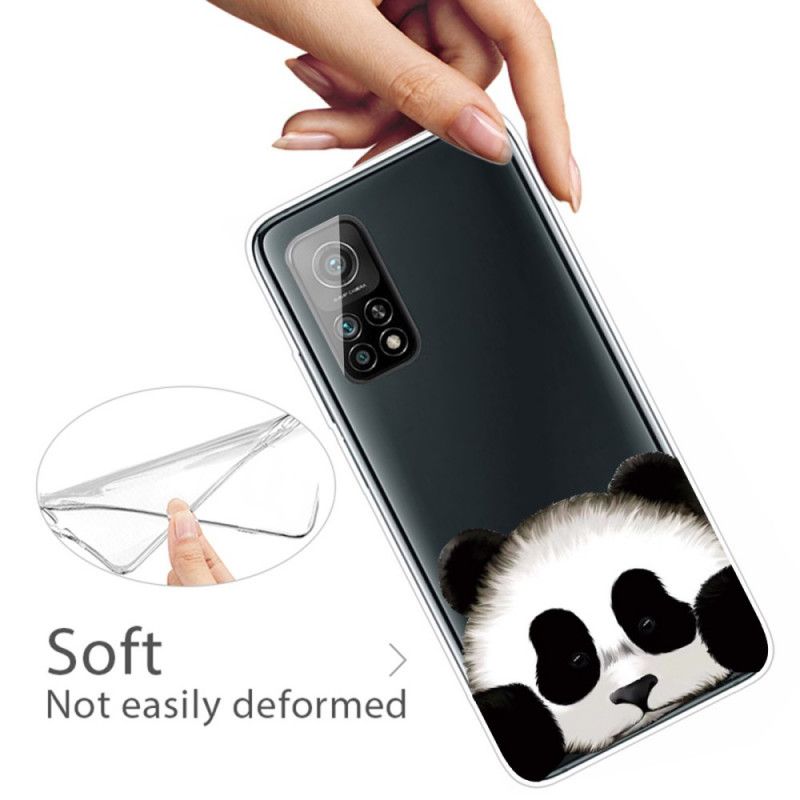 Etui Xiaomi Mi 10T / 10T Pro Przezroczysta Panda Etui Ochronne