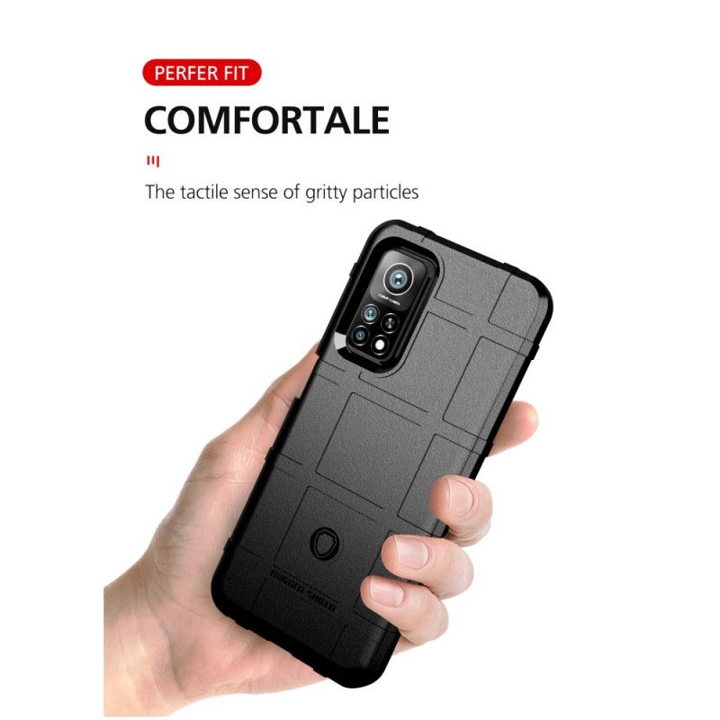 Etui Xiaomi Mi 10T / 10T Pro Szary Czarny Wytrzymała Tarcza