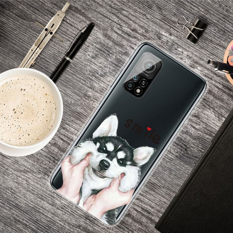 Etui Xiaomi Mi 10T / 10T Pro Uśmiechnięty Pies Etui Ochronne