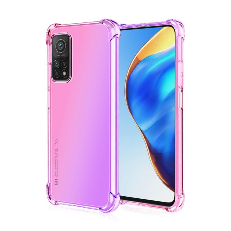 Futerały Xiaomi Mi 10T / 10T Pro Różowy Magenta Etui na Telefon Kolor Gradientu