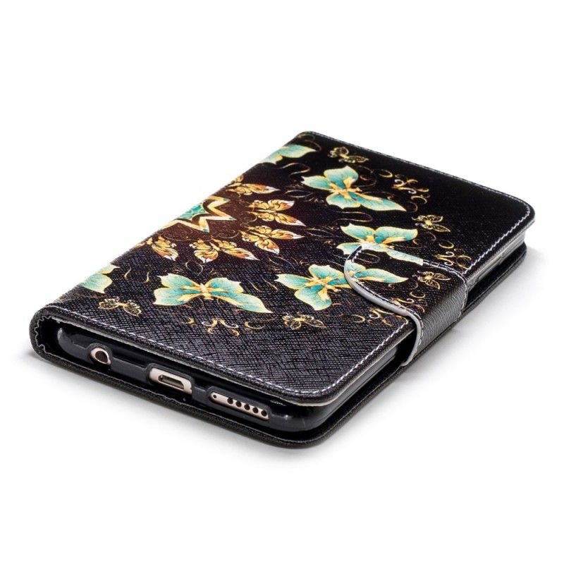 Etui Folio Huawei Y7 2018 Mandala Motyla