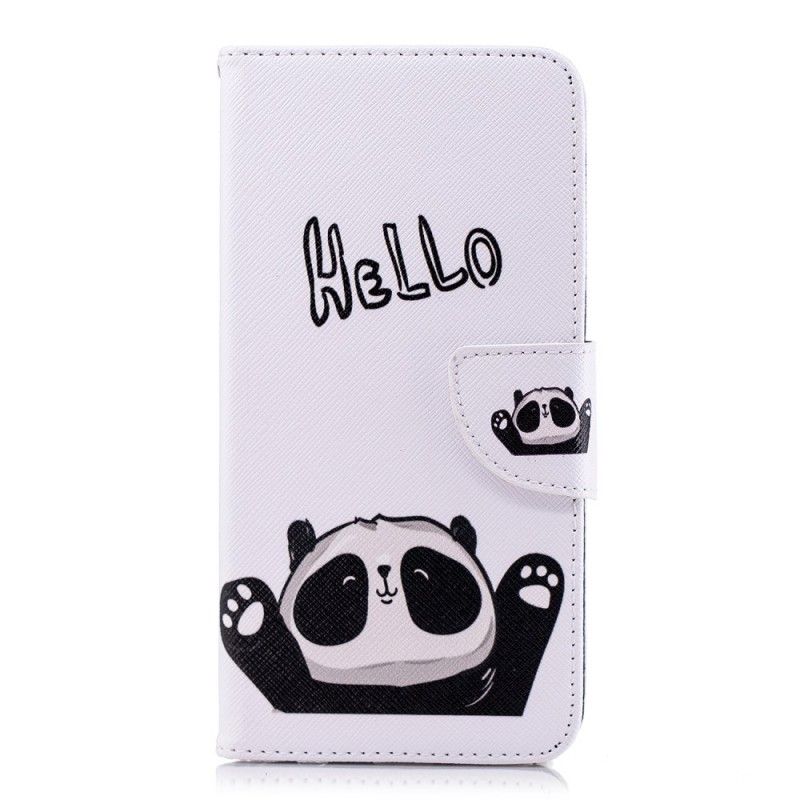 Obudowa Huawei Y7 2018 Etui na Telefon Witaj Panda