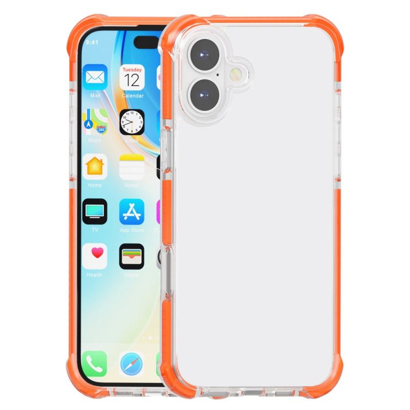 Etui Do iPhone 16 Plus Krawędzie Poduszki Powietrznej