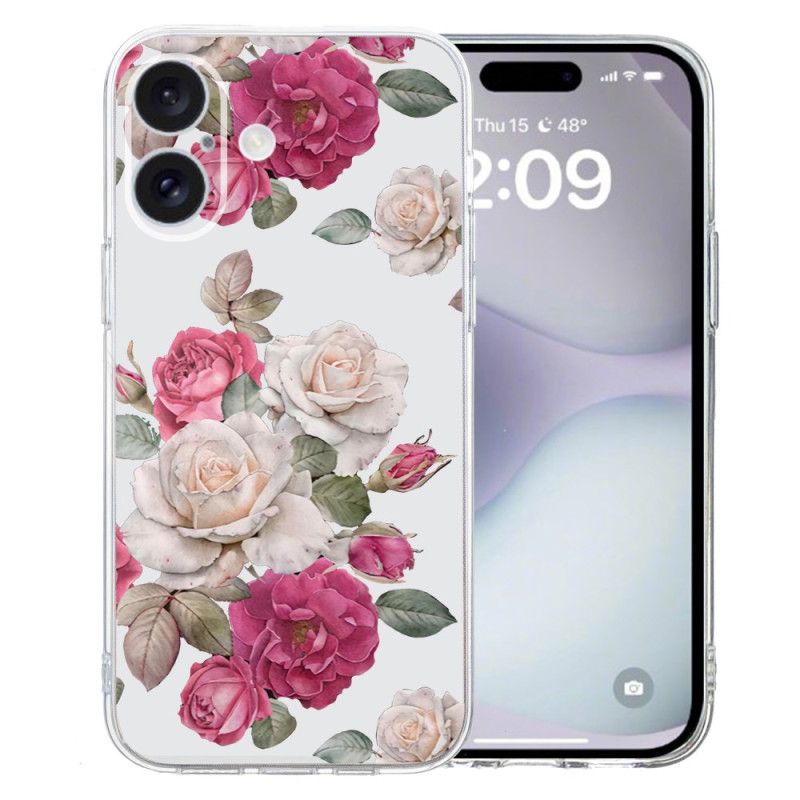 Etui Do iPhone 16 Plus Ładne Piwonie