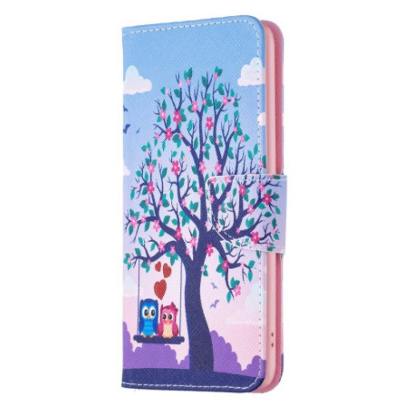 Etui Folio Do iPhone 16 Plus Dwie Sowy