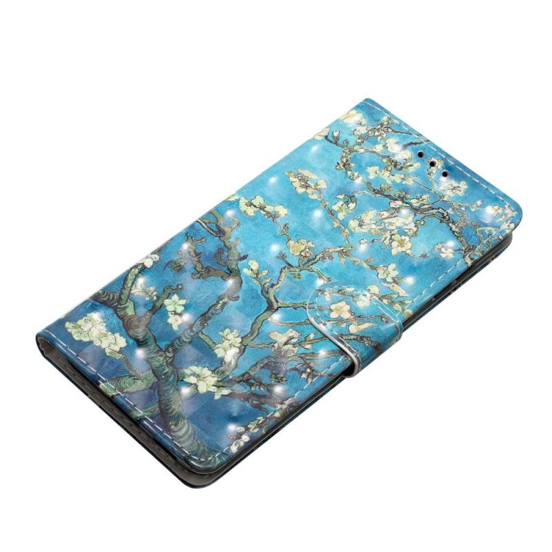 Etui Folio Do iPhone 16 Plus Kwiaty Moreli Z Paskiem