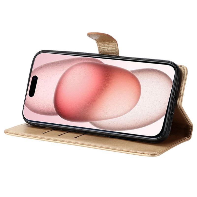 Etui Folio Do iPhone 16 Plus Małe Motylki Z Paskiem