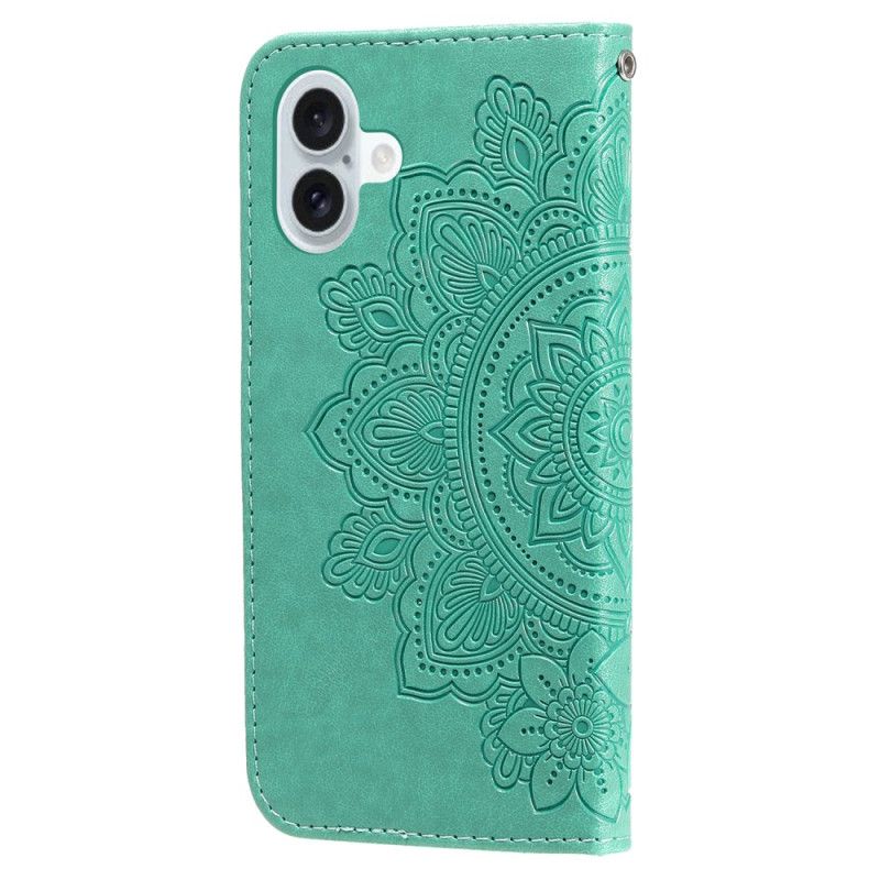 Etui Folio iPhone 16 Plus Druk Mandali