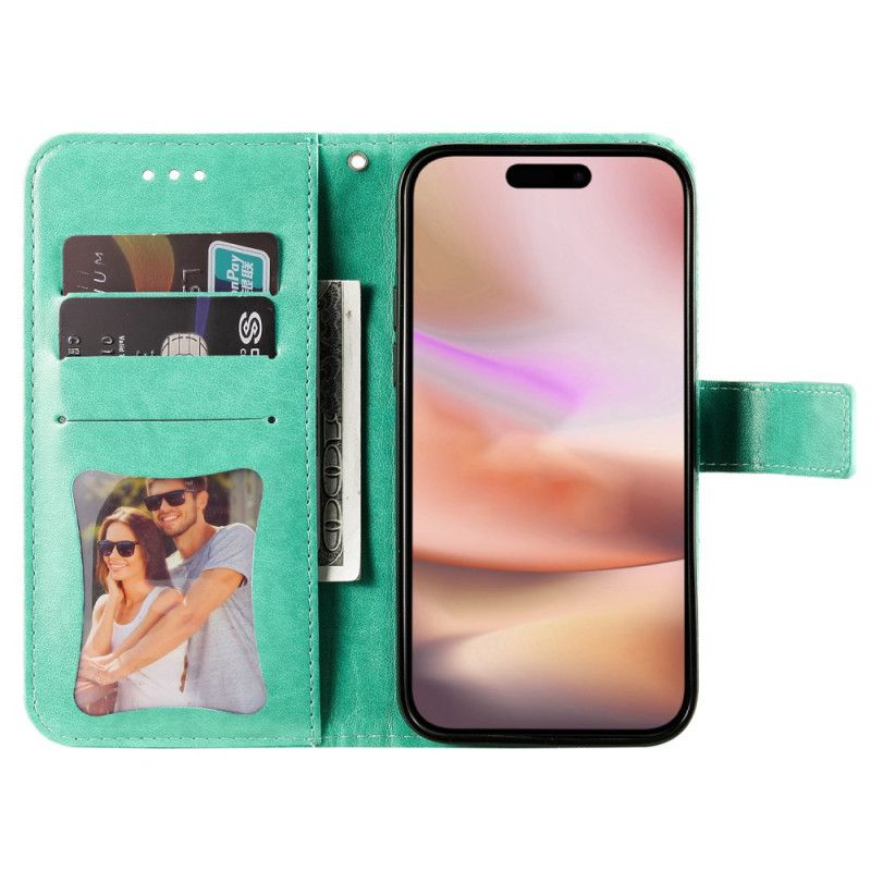 Etui Folio iPhone 16 Plus Druk Mandali