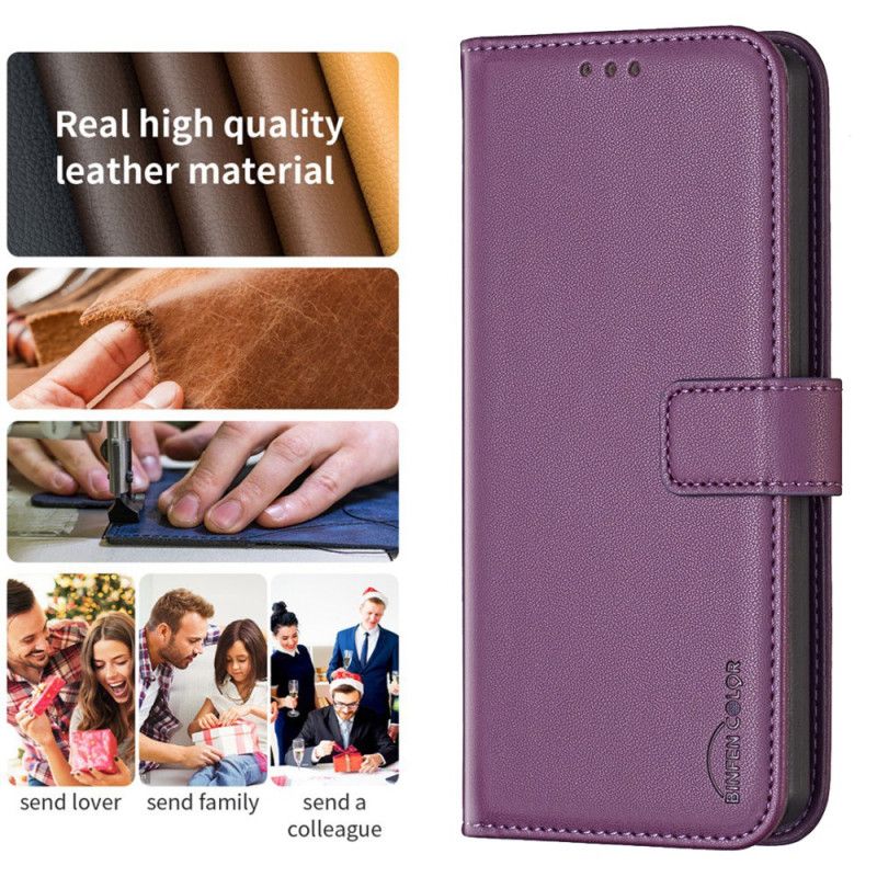 Etui Folio iPhone 16 Plus Klasyczny Kolor Binfen Etui Ochronne