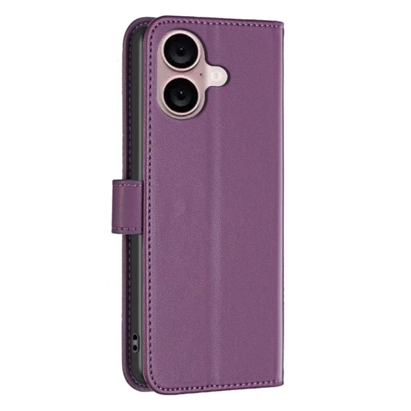 Etui Folio iPhone 16 Plus Klasyczny Kolor Binfen Etui Ochronne