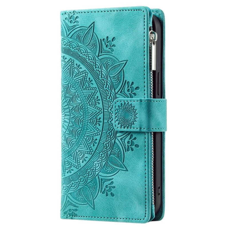 Etui Folio iPhone 16 Plus Portfel Z Mandalą Etui Ochronne