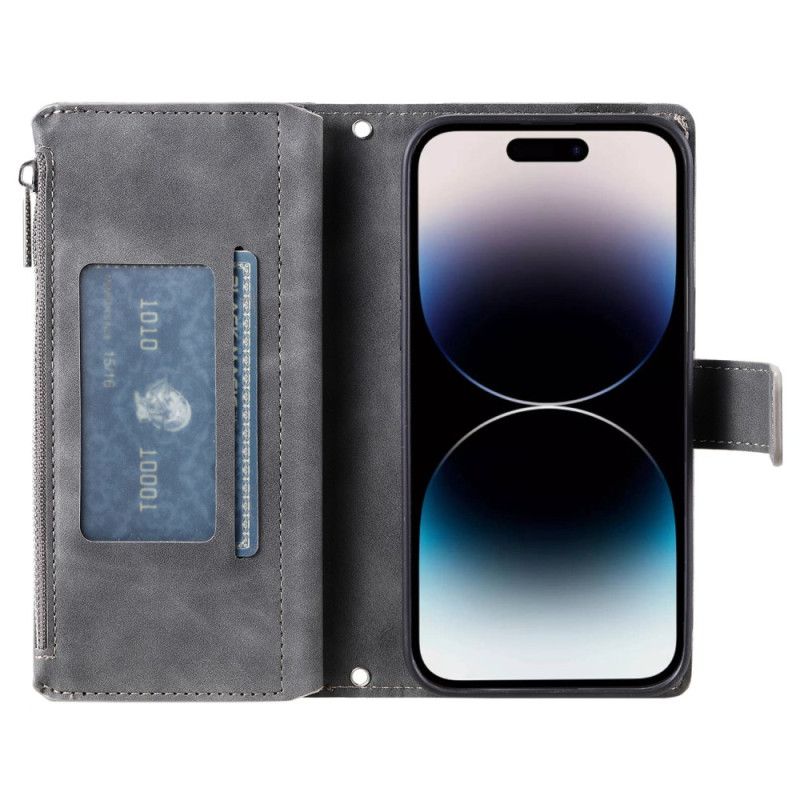 Etui Folio iPhone 16 Plus Portfel Z Mandalą Etui Ochronne