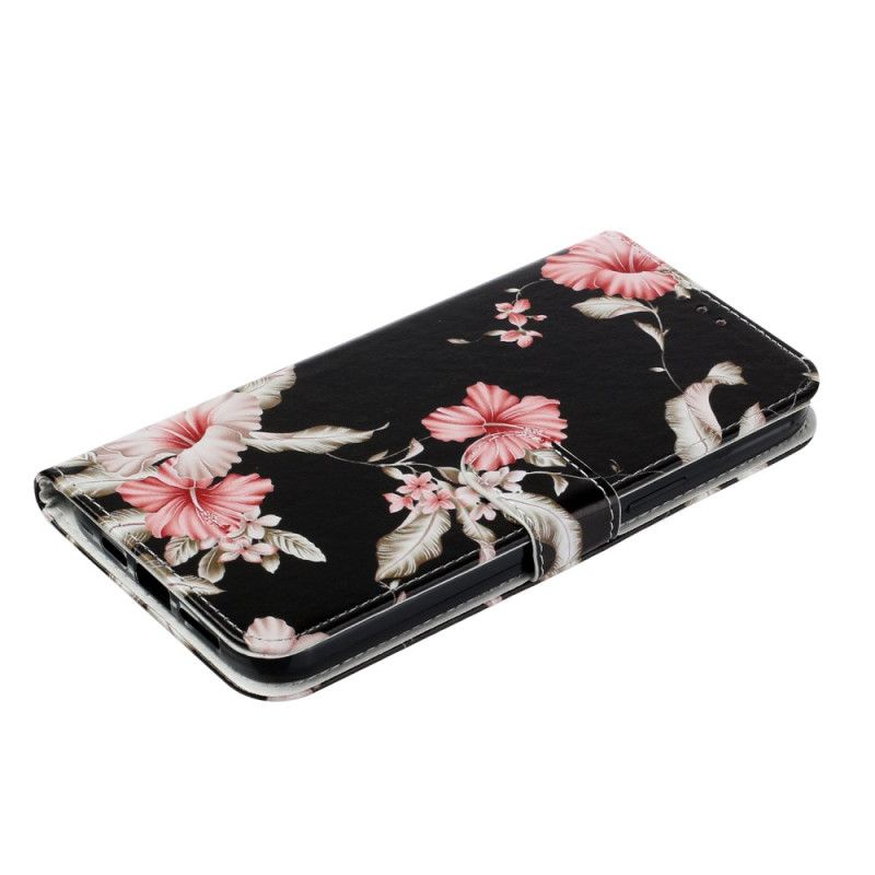 Etui Folio iPhone 16 Plus Rododendrony Etui Ochronne