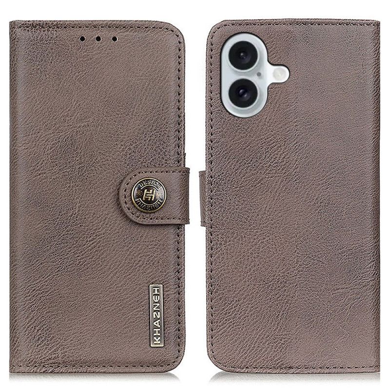 Etui Folio iPhone 16 Plus Vintage Khazneh