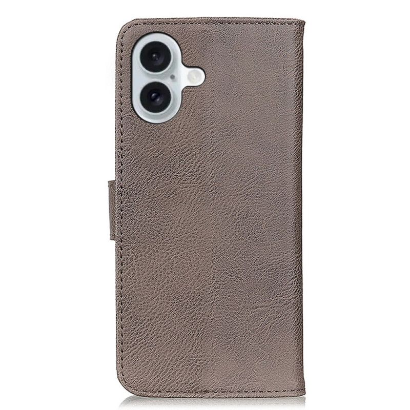 Etui Folio iPhone 16 Plus Vintage Khazneh