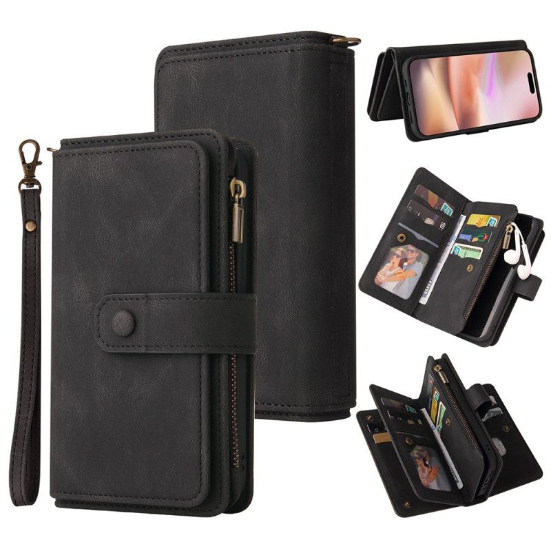 Etui Folio iPhone 16 Plus Wielofunkcyjny