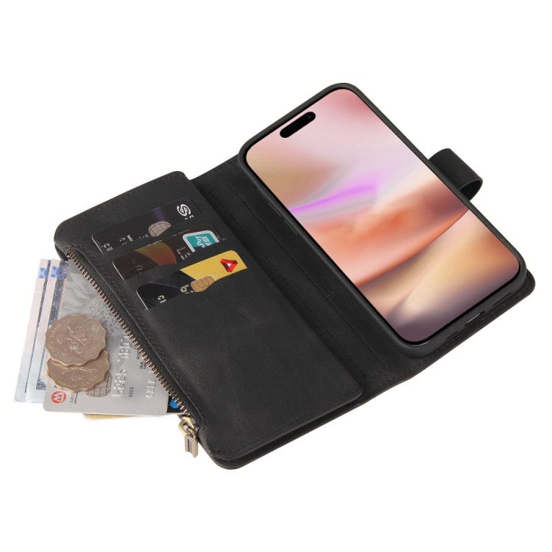 Etui Folio iPhone 16 Plus Wielofunkcyjny