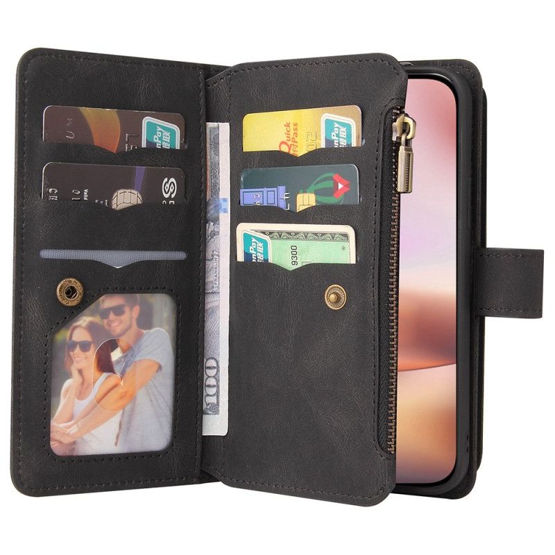 Etui Folio iPhone 16 Plus Wielofunkcyjny